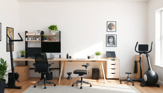 Home Studio Essentials & Fitness Must-Haves for Remote Work
