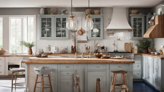 From Drab to Fab: Nautical Kitchen Decor Transformation