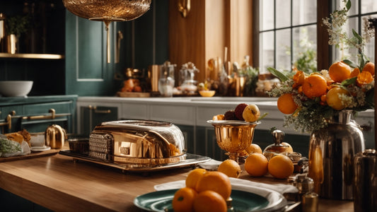 Glamorous Gourmet: Essential Elements of Art Deco-Inspired Kitchen Decor