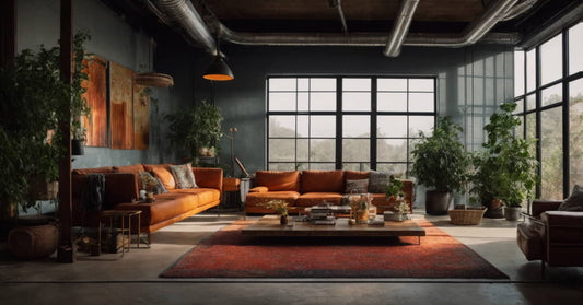 Industrial Living Room Ideas for Loft-Style Homes
