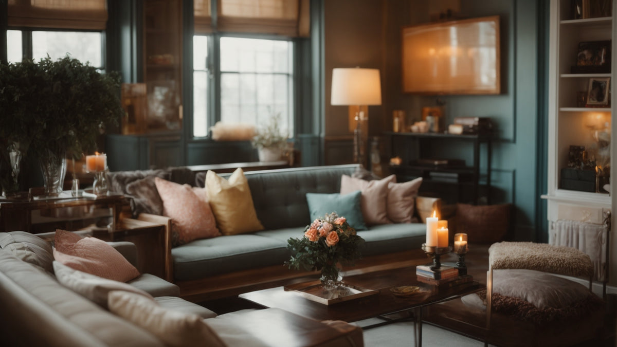 Love in Every Detail: Romantic Living Room Decor Accents