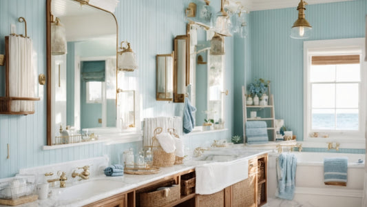 Nautical Bathroom Decor Ideas for Coastal Charm