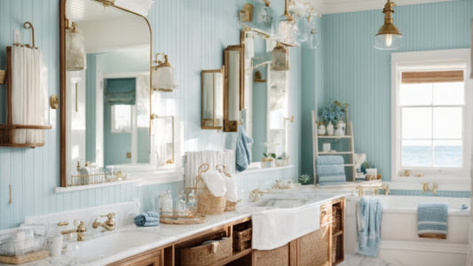 Nautical Bathroom Decor Ideas for Coastal Charm