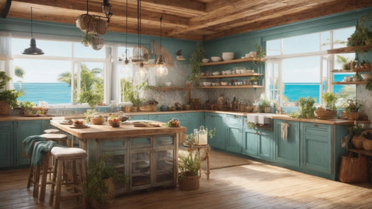 Oceanic Oasis: Bringing Maritime Charm into Your Kitchen Design
