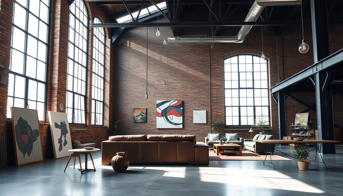 Warehouse Wonder: Create an Industrial Loft-Style Home