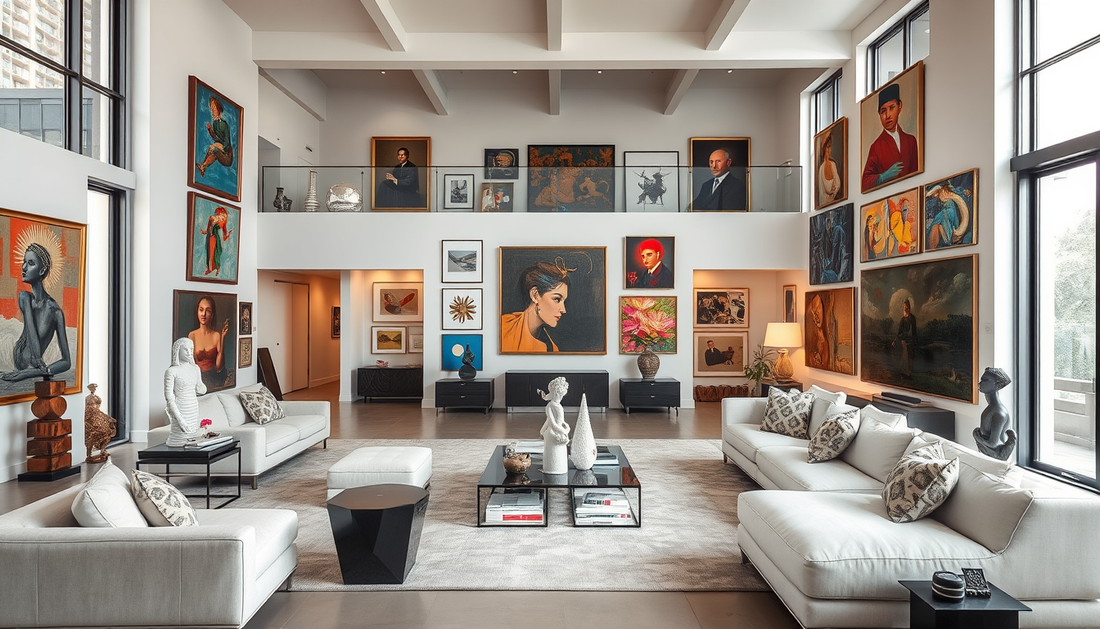 Artful Living: How to Decorate Your Home Like a Gallery