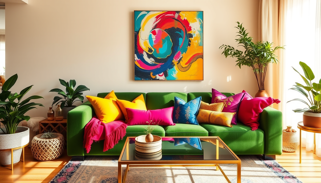 Pop of Color: Vibrant Decor Ideas to Brighten Your Home