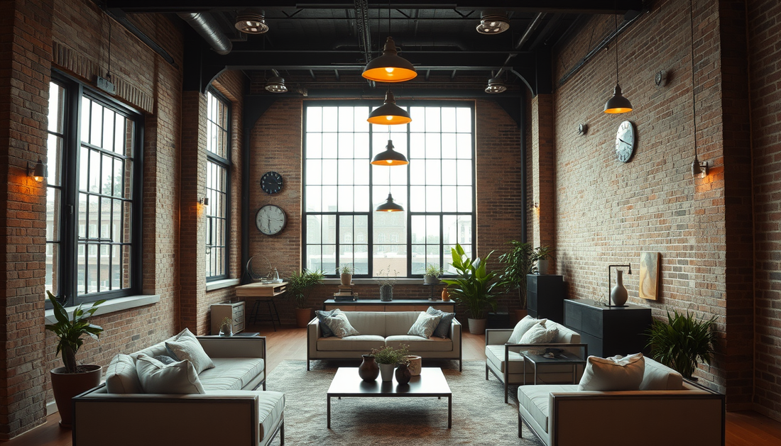 Elevate Your Urban Oasis: Embrace the Industrial Decor Trend - Dondepiso