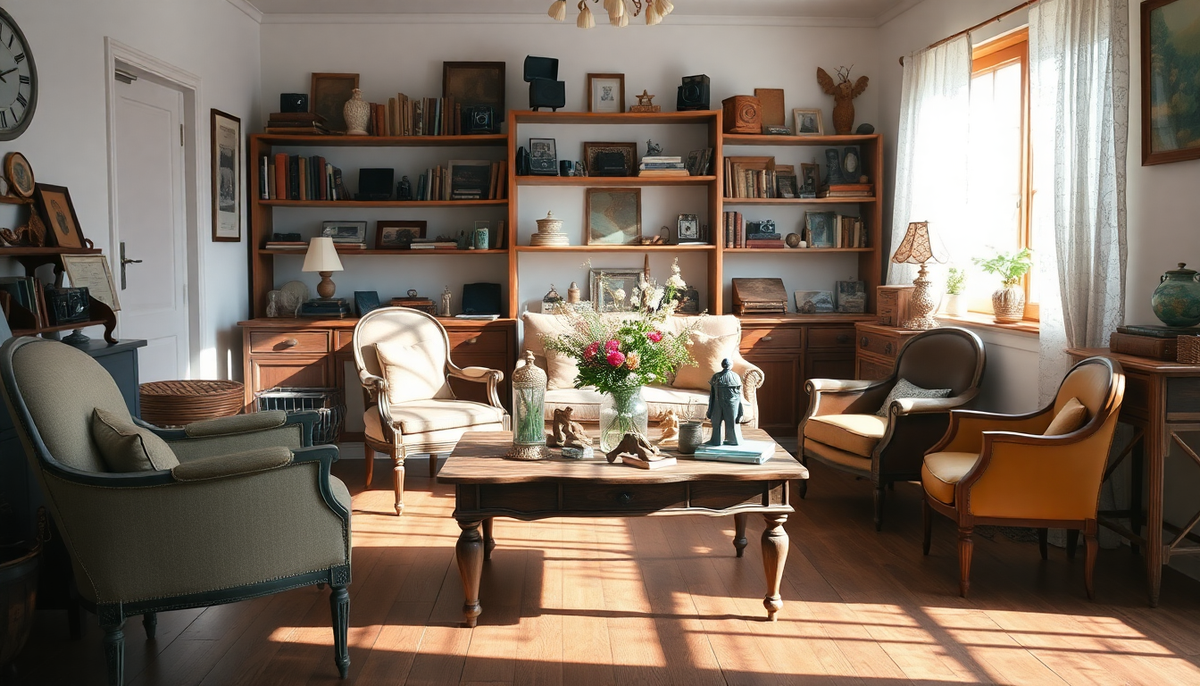 Vintage Treasures: Decorating with Flea Market Finds