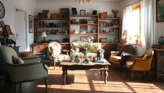 Vintage Treasures: Decorating with Flea Market Finds