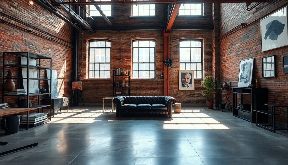 Industrial Edge: Bring Raw, Urban Style to Your Interiors