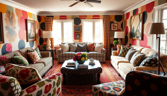 Playful Patterns: Add Personality to Your Space with Bold Prints - Dondepiso
