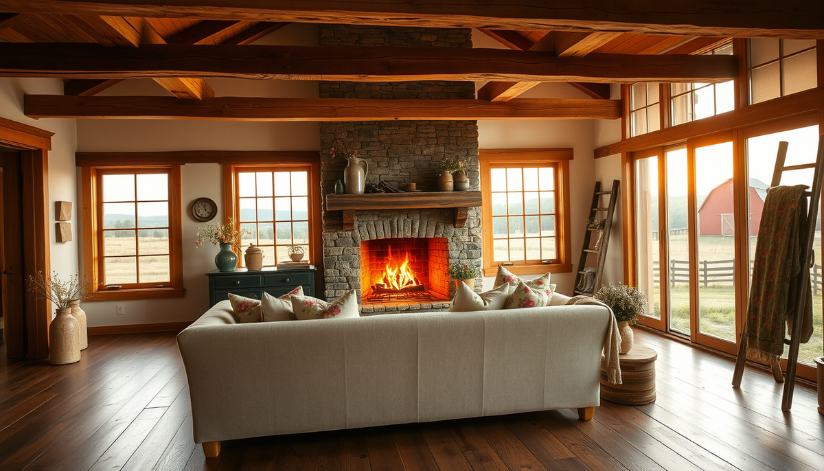 Rustic Charm: Create a Cozy, Farmhouse-Inspired Home