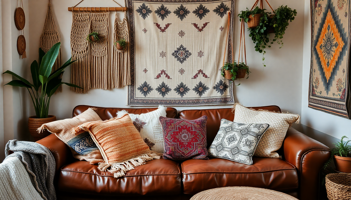 Embrace the Bohemian Charm: Layering Textures and Colors for a Captivating Home - Dondepiso