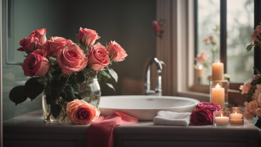 Roses & Relaxation: Romantic Bathroom Decor Trends