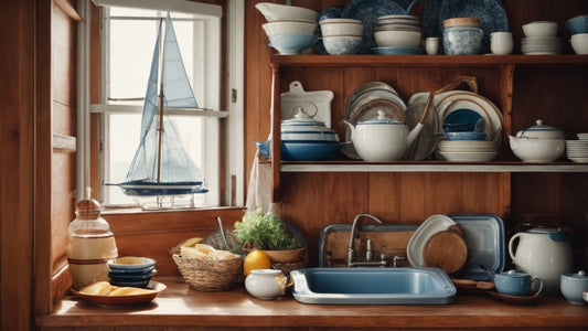Seaside Serenity: Transform Your Kitchen with Nautical Flair
