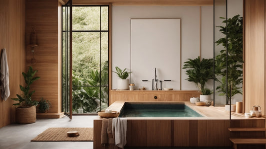 Spa-like Simplicity: Elevate Your Bathroom with Japandi Decor