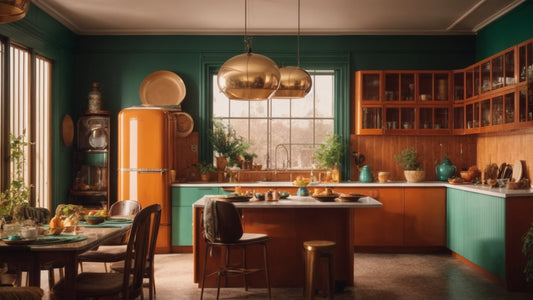 Vintage Vibes: Transform Your Kitchen with Art Deco Flair