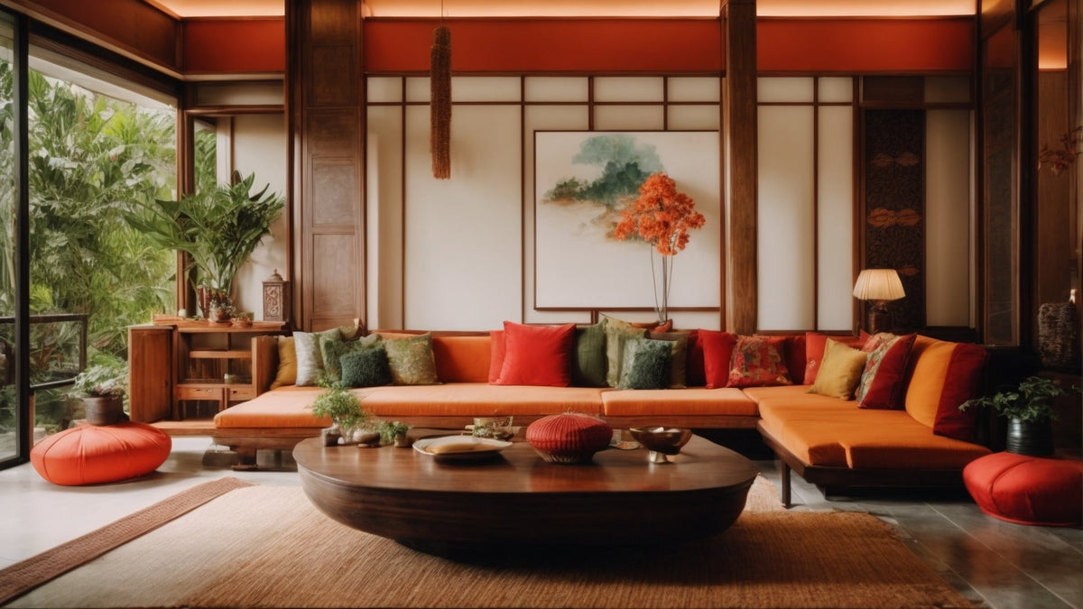 Zen Retreat: Creating an Asian-inspired Living Room Sanctuary - Dondepiso