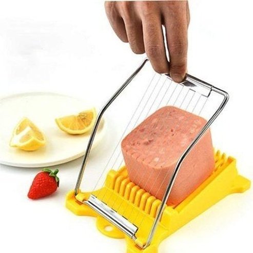 11-Slice Simple Manual Luncheon Meat Slicer