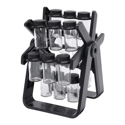 
18-Piece Rotating Spice Rack Organizer