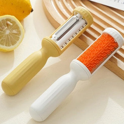 2-in-1 Kitchen Peeler with Cleaning Brush