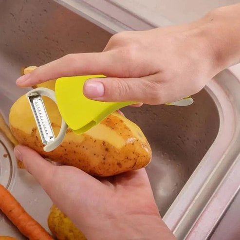 2-in-1 Potato & Carrot Peeler and Slicer