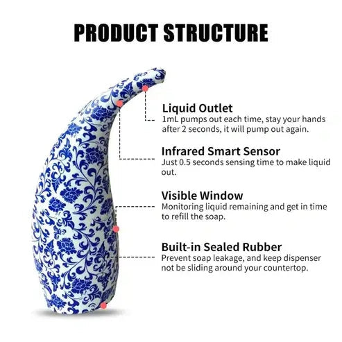 300ML Touchless Soap Dispenser