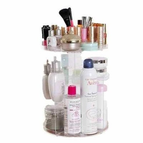 360 Degree Rotation Make Up Organizer Box