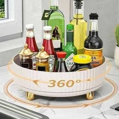 360 Rotating Tray Kitchen Bathroom Cosmetic