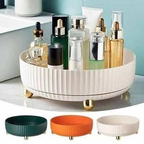 360 Rotating Tray Kitchen Bathroom Cosmetic