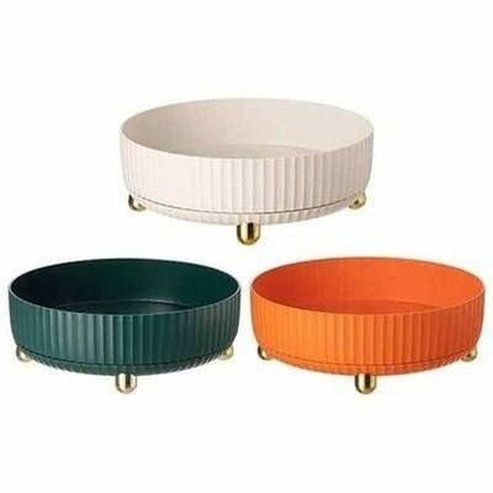 360 Rotating Tray Kitchen Bathroom Cosmetic