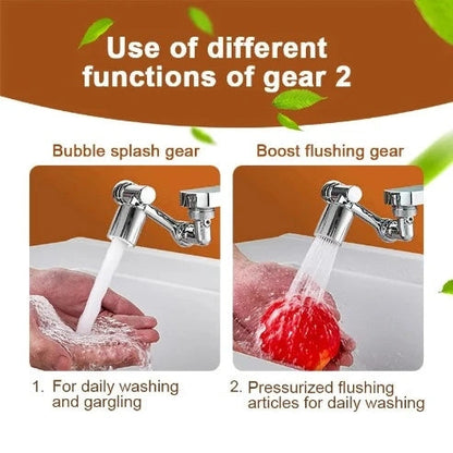 360° Rotation Faucet Nozzle Extender for Bathroom and Kitchen