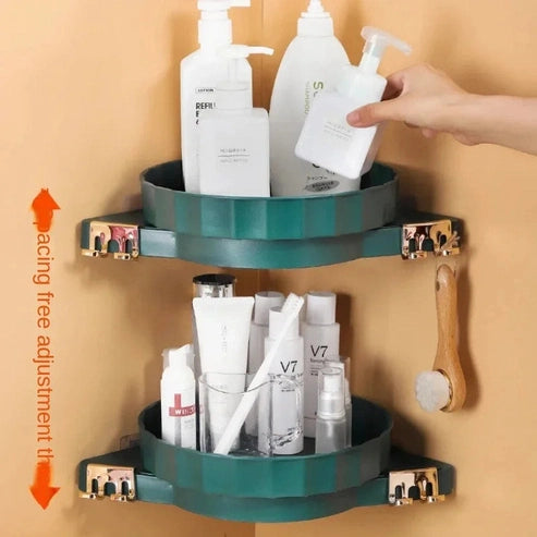 360° Rotating Space-Saving Bathroom & Kitchen Storage