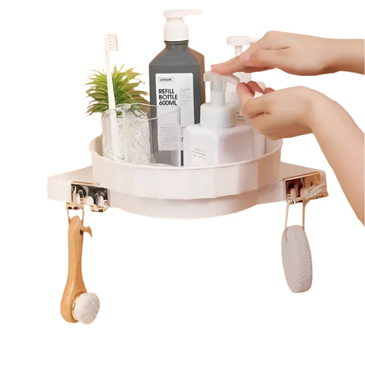 360° Rotating Space-Saving Bathroom & Kitchen Storage