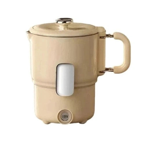 600W Folding Electric Kettle - Portable Travel Teapot