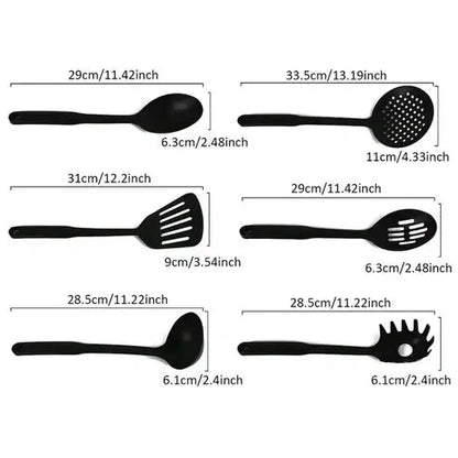 6-Piece Cooking Utensil Set: Essential Kitchen Tools for Culinary Mastery