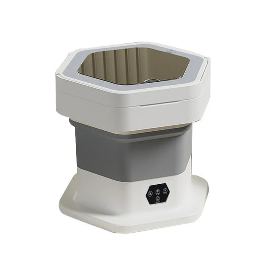 8L Portable Small Foldable Washing Machine with Spin Dryer