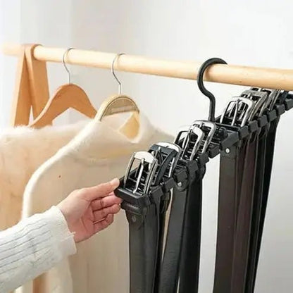 Organize in Style: Tie Belt Hanger for Wardrobe Closet