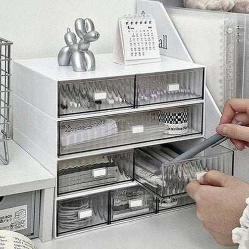 Acrylic Desktop Pen Holder Storage Box