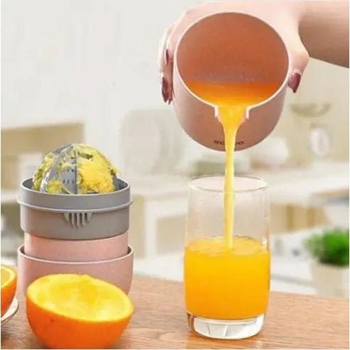 Anti-Slip Hand Fruit Juicer with Rotation Press