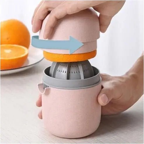 Anti-Slip Hand Fruit Juicer with Rotation Press