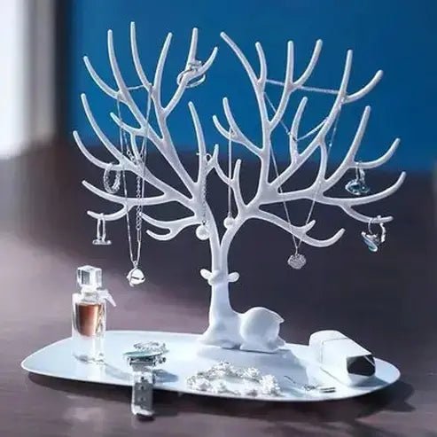 Artistic Antlers Jewelry Display Organizer Stand