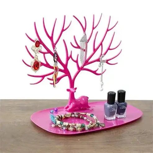 Artistic Antlers Jewelry Display Organizer Stand