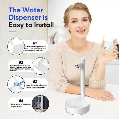 Automatic Electric USB-Charged Water Dispenser