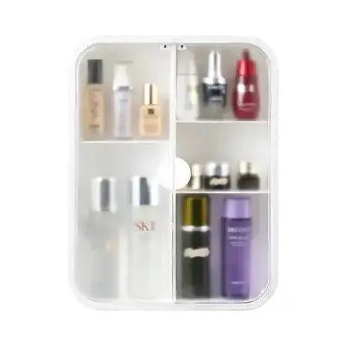 Bathroom Wall Hanging Makeup Storage Box without Punching