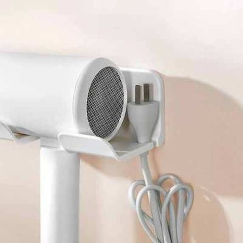 Bathroom Wall Mounted Hair Dryer Holder