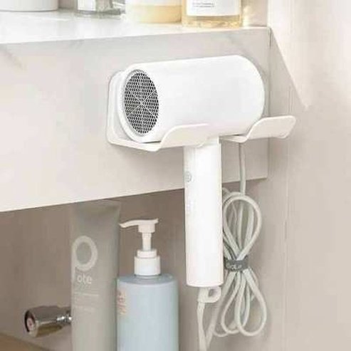 Bathroom Wall Mounted Hair Dryer Holder