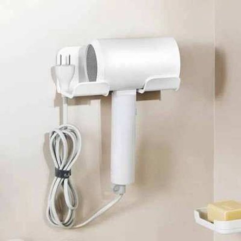 Bathroom Wall Mounted Hair Dryer Holder