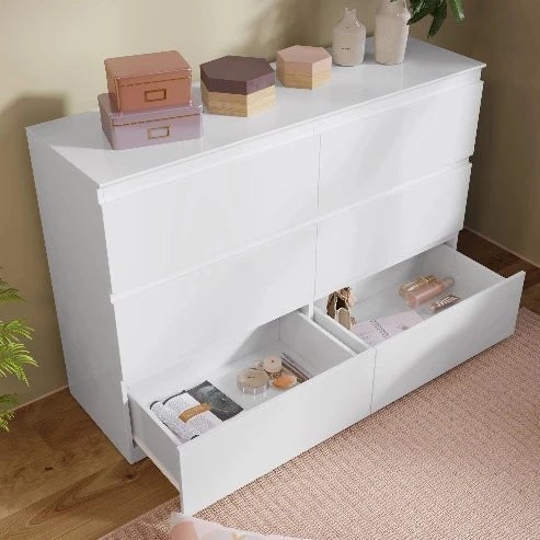 Bedroom Chest of Drawers with LED Mirror